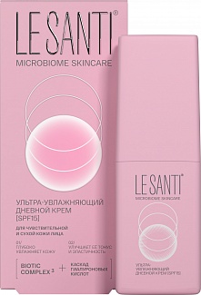 LE SANTI<sup>®</sup> УЛЬТРА-УВЛАЖНЯЮЩИЙ ДНЕВНОЙ КРЕМ SPF15